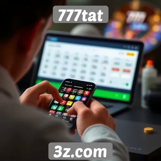 Experiência do usuário no 777tat em dispositivos móveis